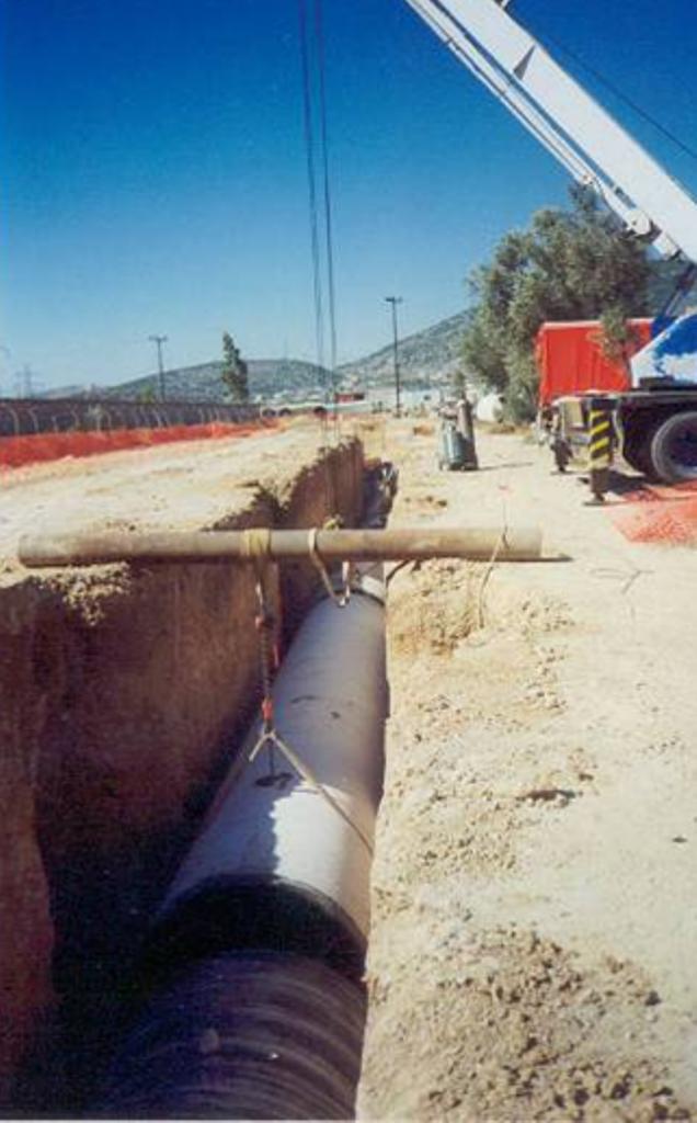 8. Water Pipeline Menidi - Helidonou (DN1700)